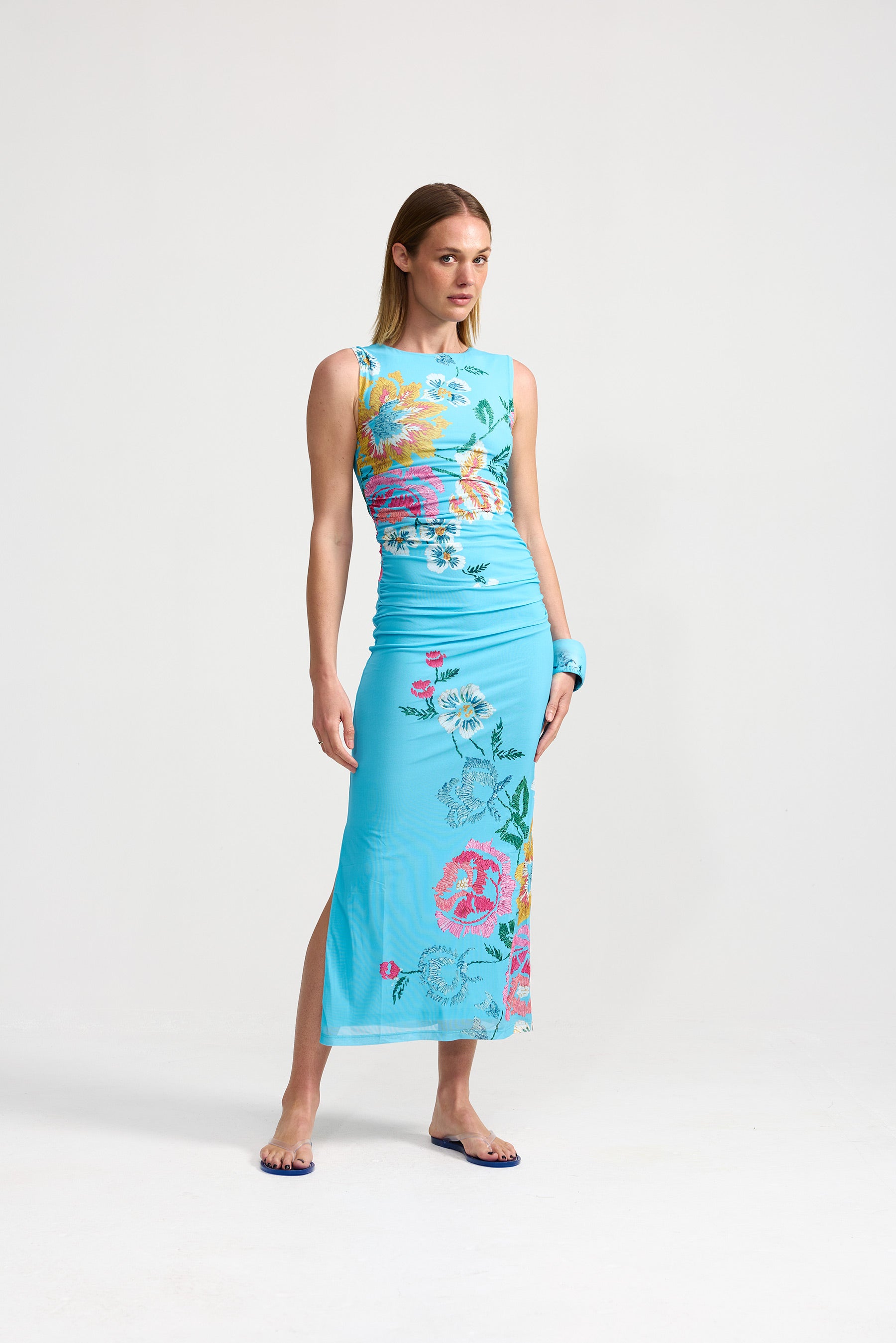 ARIEL MESH DRESS - Dresses - Sassanova