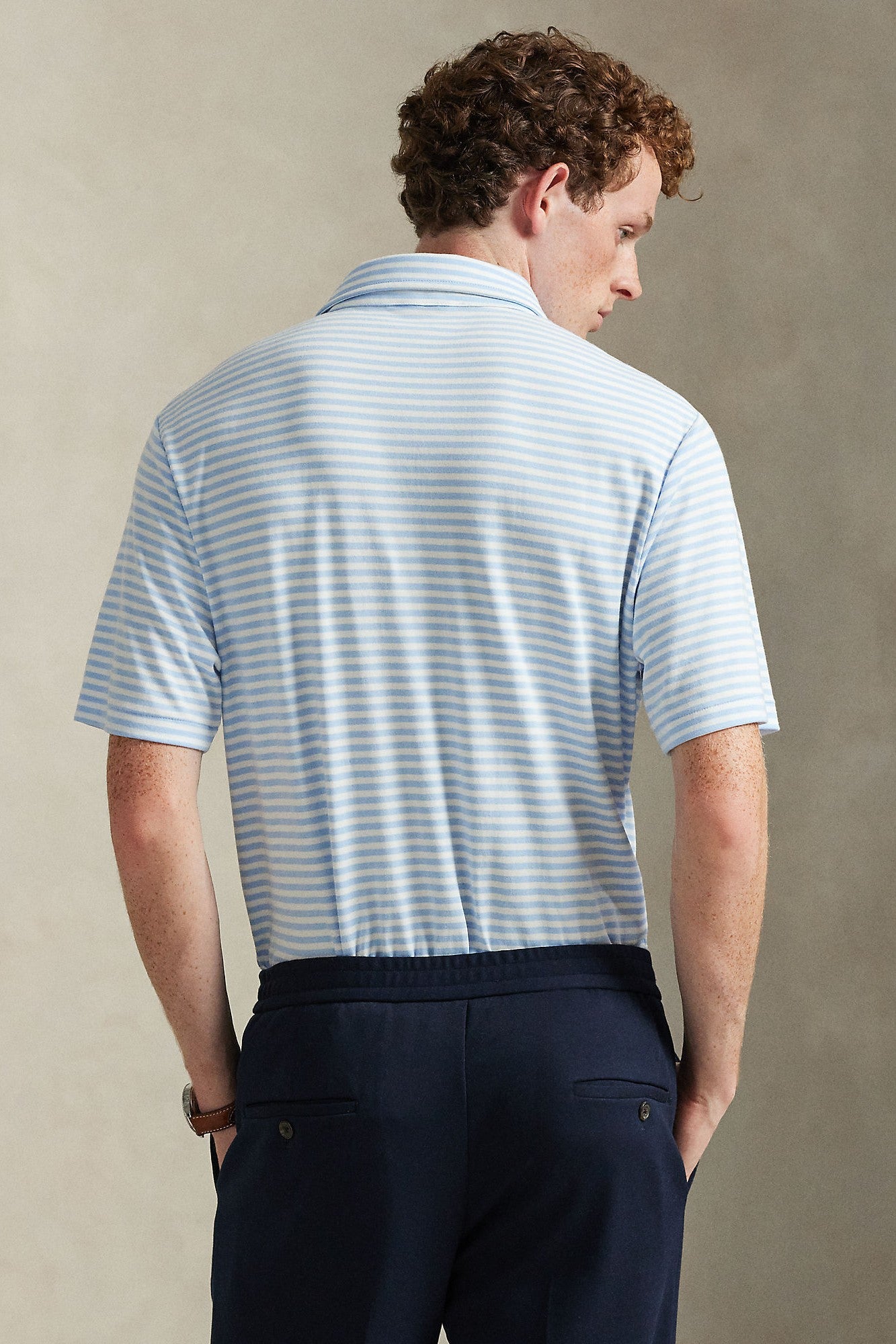 YARN DYED STRIPE POLO - Polos - Novaman