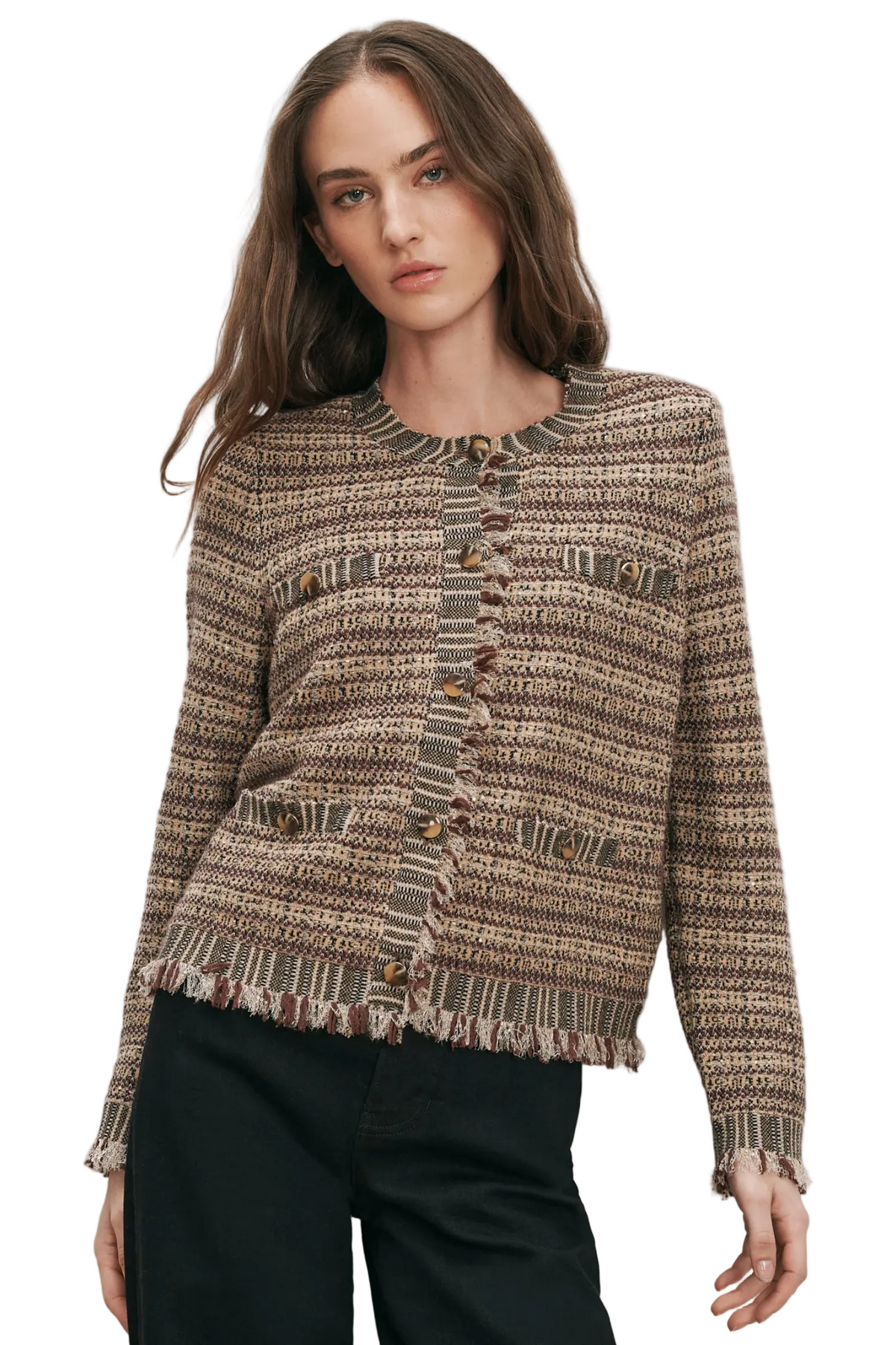 SARIYAH KNIT JACKET Sassanova