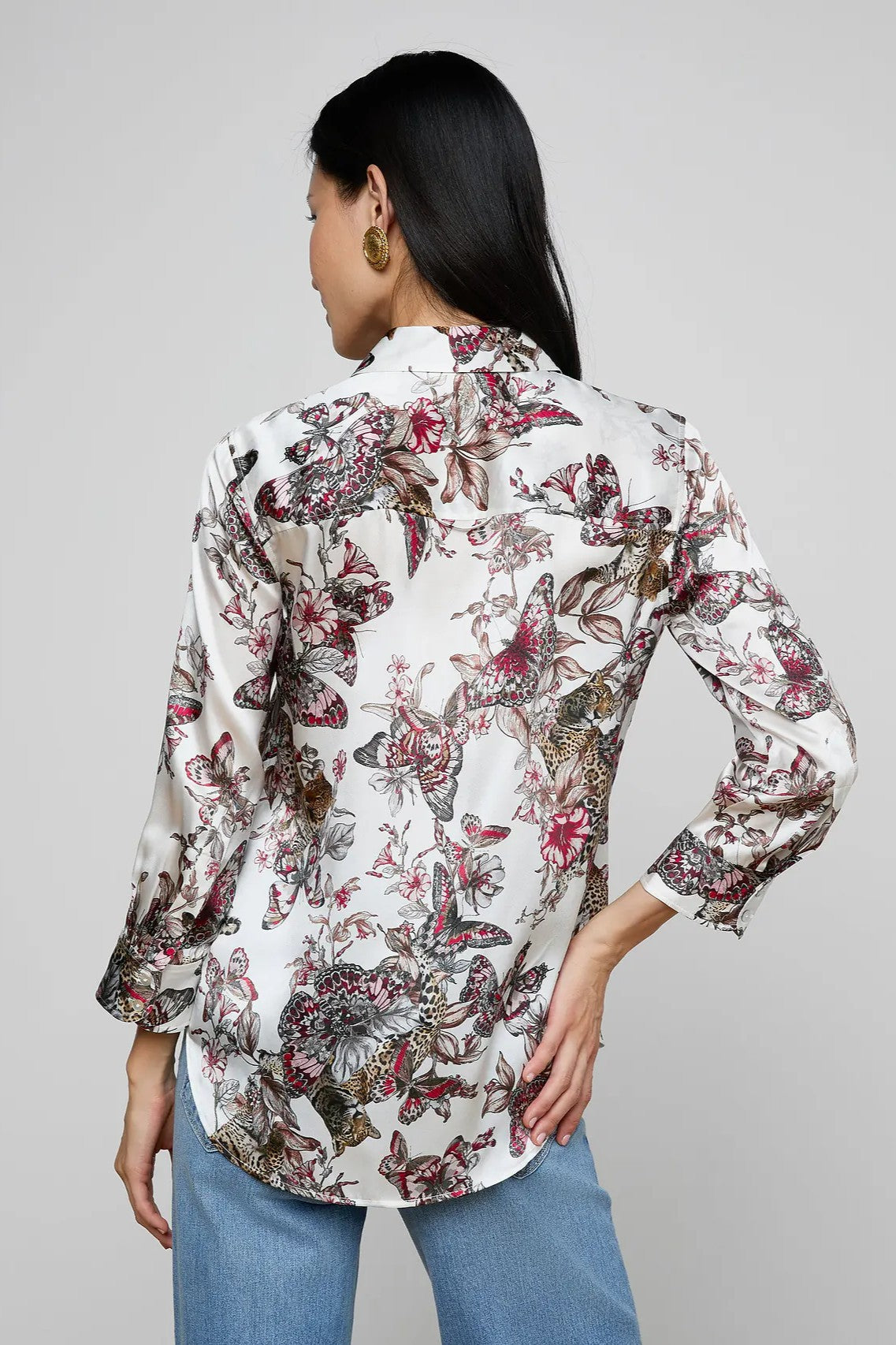 DANI 3/4 SLEEVE BLOUSE - Blouses - Sassanova