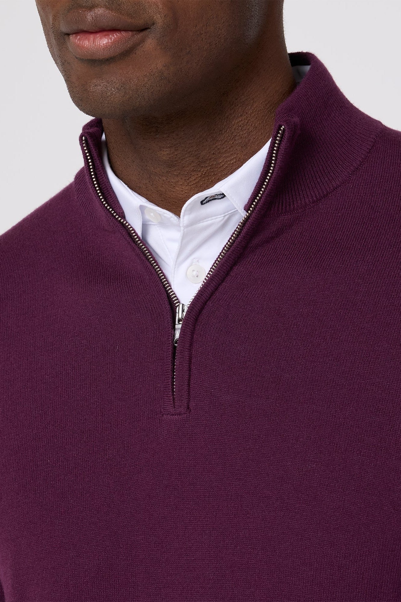 HERITAGE 1/4 ZIP SWEATER-novaman