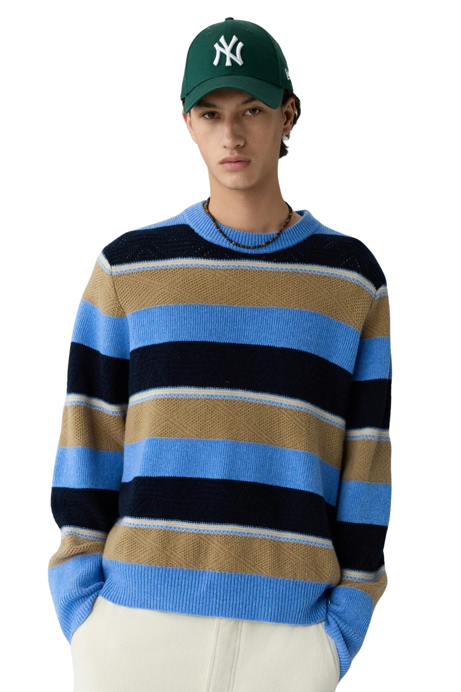 STRIPED CREWNECK SWEATER Sassanova NovaMan