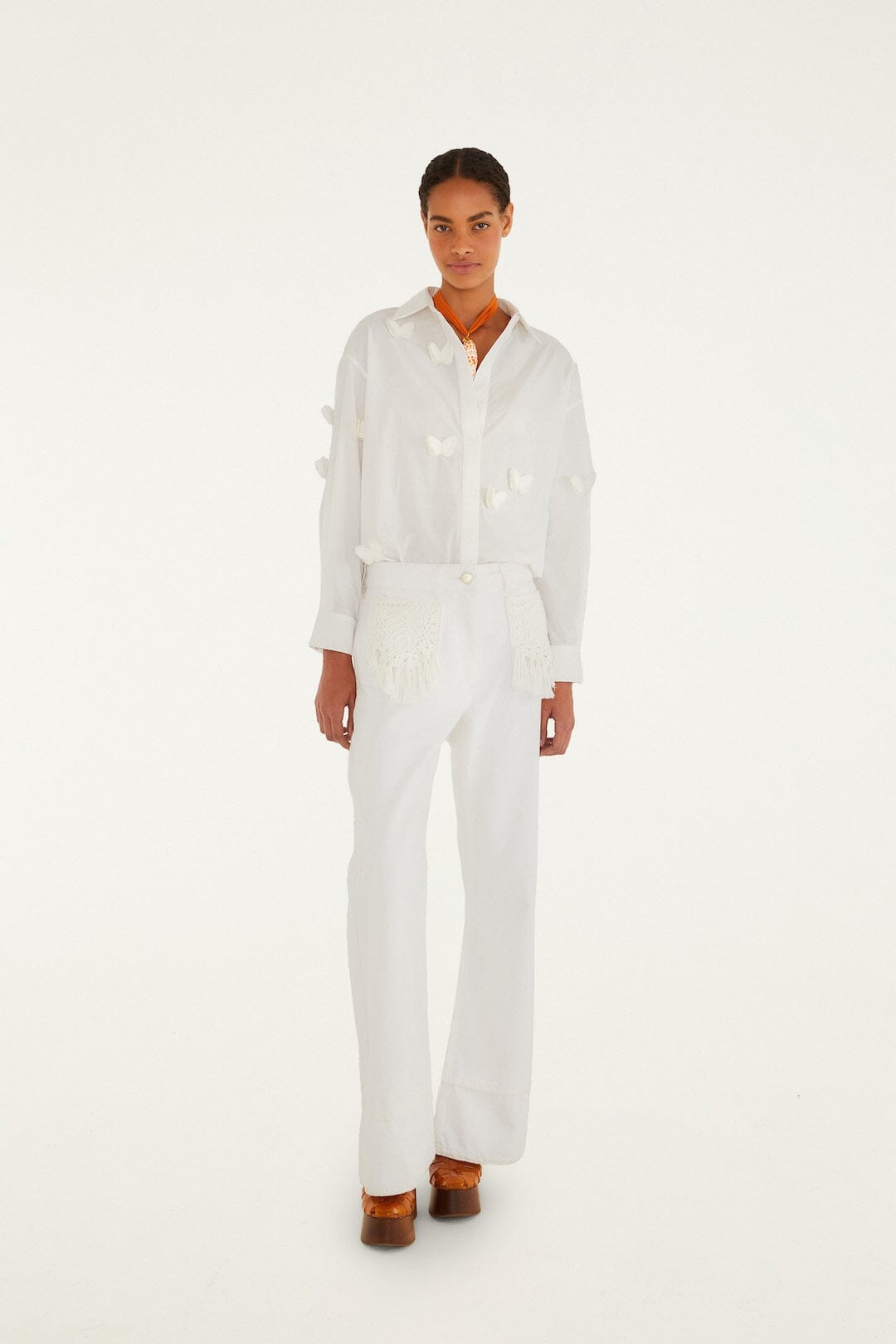 BUTTERFLIES BLOUSE - Blouses - Sassanova