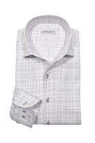 LONG SLEEVE PLAID DRESS SHIRT Sassanova NovaMan