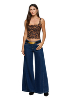 RASHA SHIRRED TANK - Tank top - Sassanova