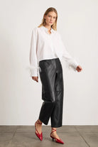 LARGAUX FEATHER TOP - Blouses - Sassanova