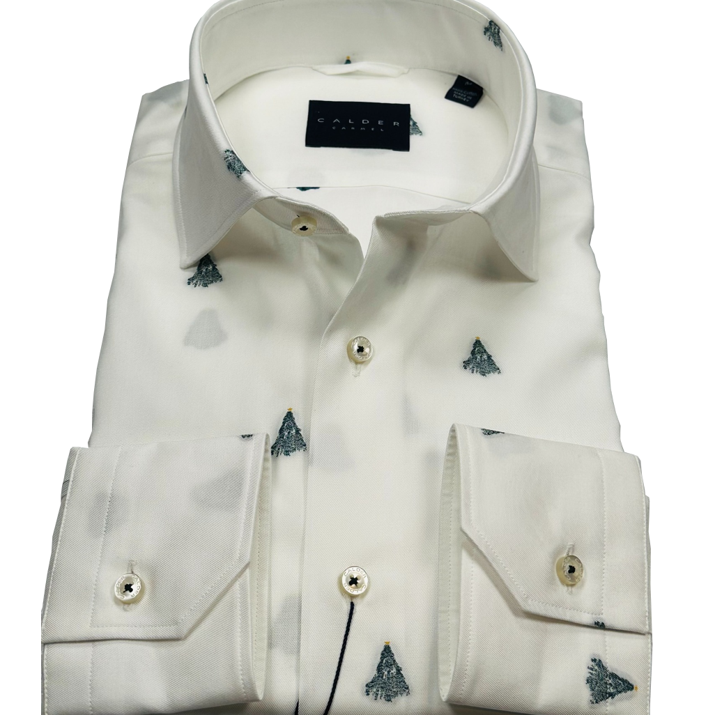LUXE ITALIAN HOLIDAY SPORT SHIRT HUNTER / XL LUXE ITALIAN HOLIDAY SPORT SHIRT HUNTER / XL