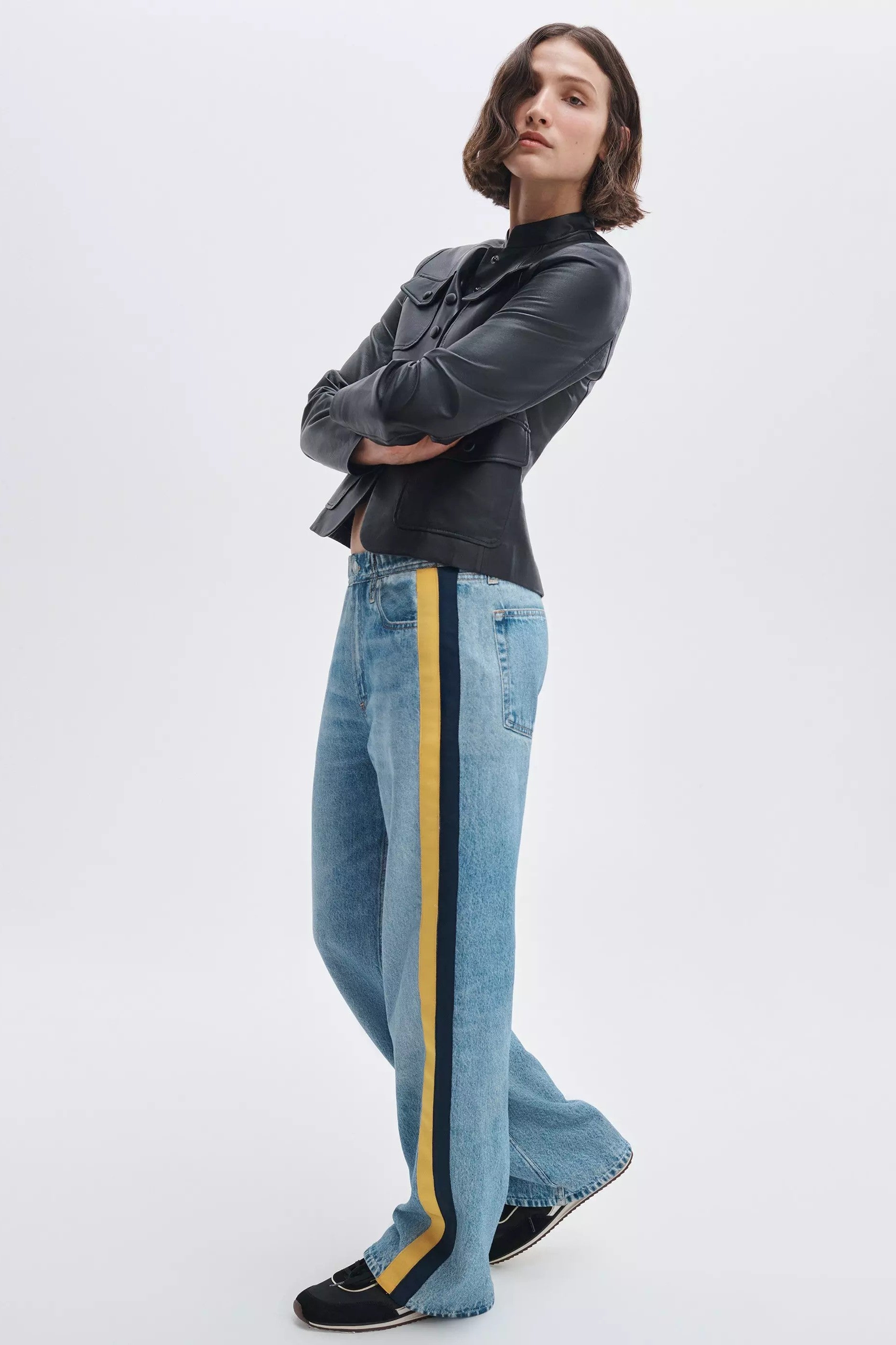 MIRAMAR TERRY TRACK PULL ON PANT - Jeans - Sassanova