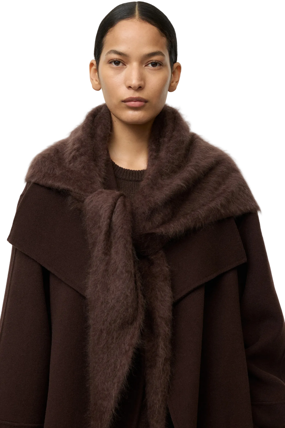 BRUSHED SCARF Sassanova