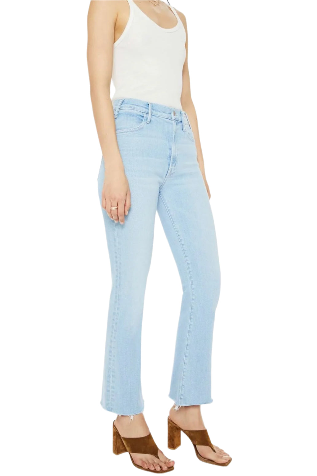 THE HUSTLER ANKLE FRAY DENIM - Jeans - Sassanova