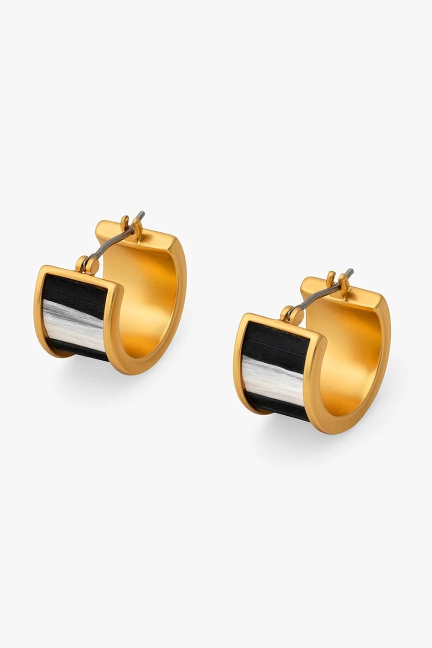 MELISSA DOUBLE HOOP EARRING - Earrings - Sassanova