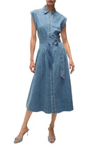 LORETA DENIM DRESS-SASSANOVA