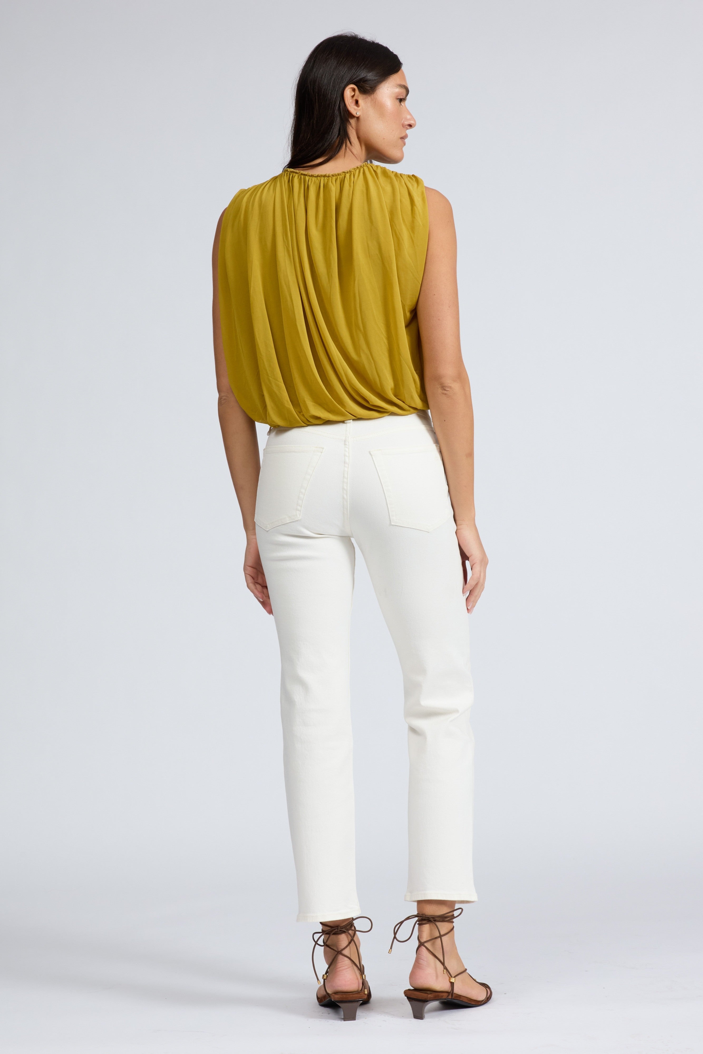 HARLOW ANKLE STRAIGHT JEAN - Jeans - Sassanova
