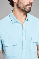 COTTON KNIT SPORT SHIRT - Short Sleeved Shirts - Novaman