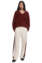 EVERYDAY SEAMED TERRY TRACK PANT Sassanova