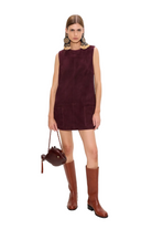 DELPHINE SUEDE MINI DRESS Sassanova