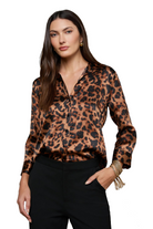 DANI 3/4 SLV BLOUSE (40126ANY) - Sassanova