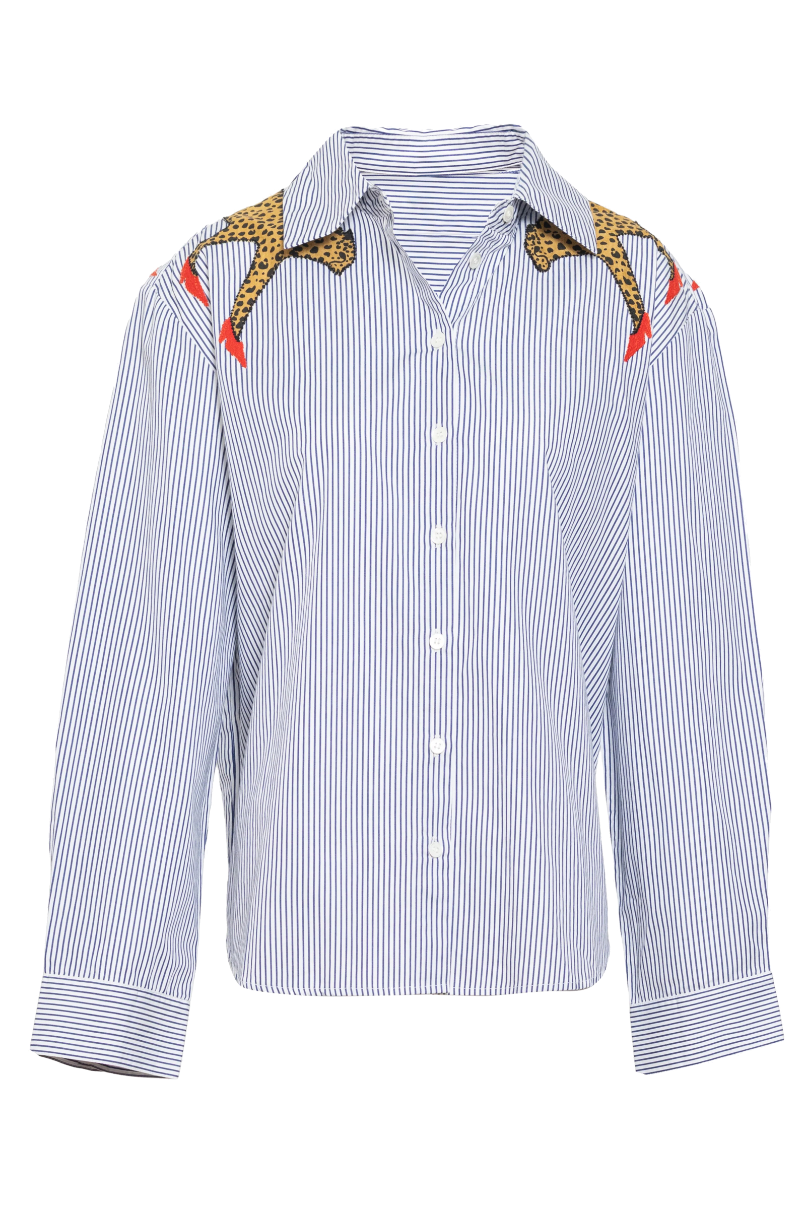 MARGAUX CHEETAH TOP - Blouses - Sassanova