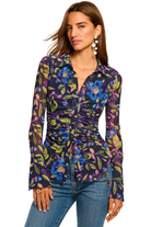 FLORAL TALISA TOP - Blouses - Sassanova