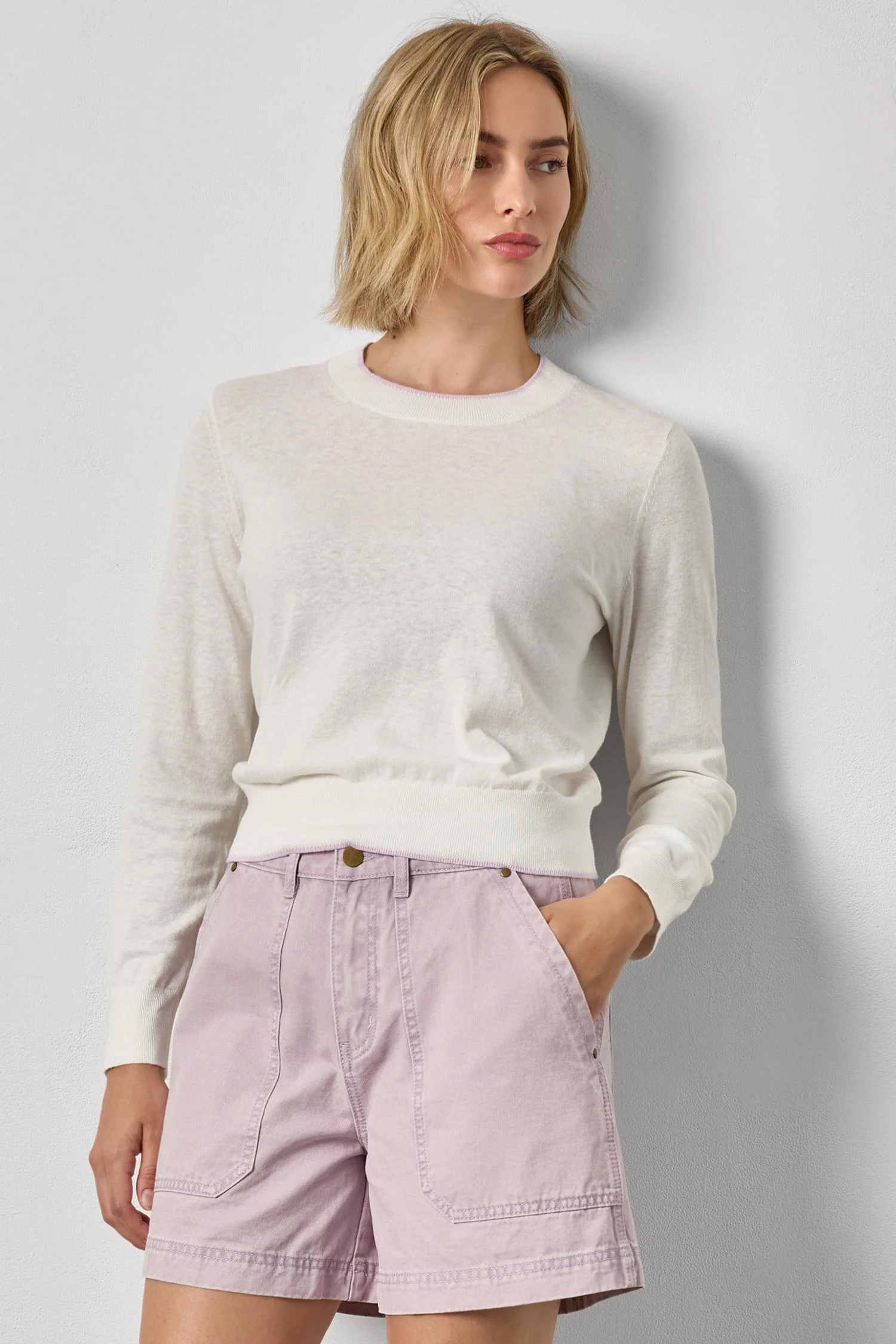 TWILL SHORT - Shorts - Sassanova