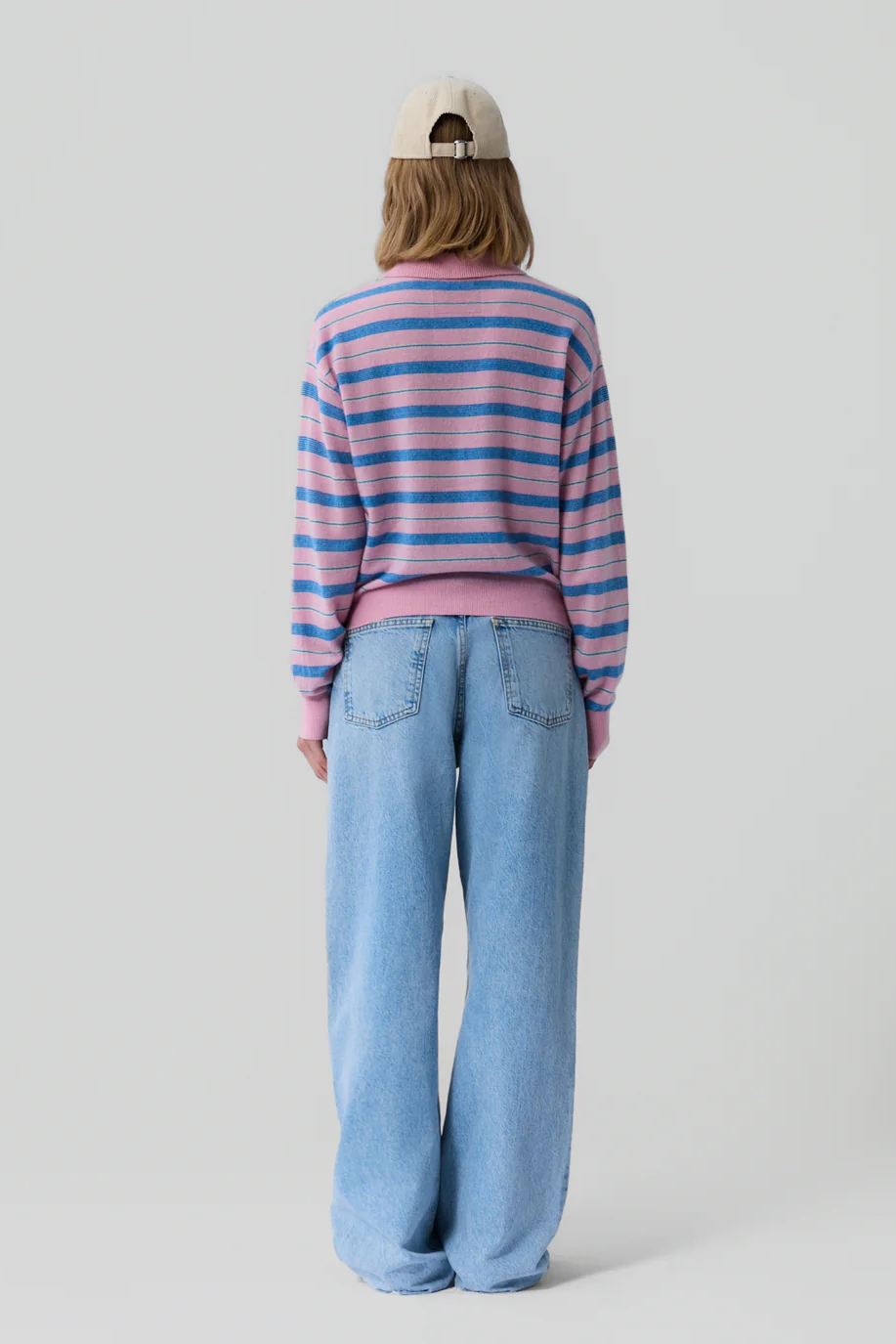 COLLEGIATE STRIPE POLO - Sweaters - Sassanova