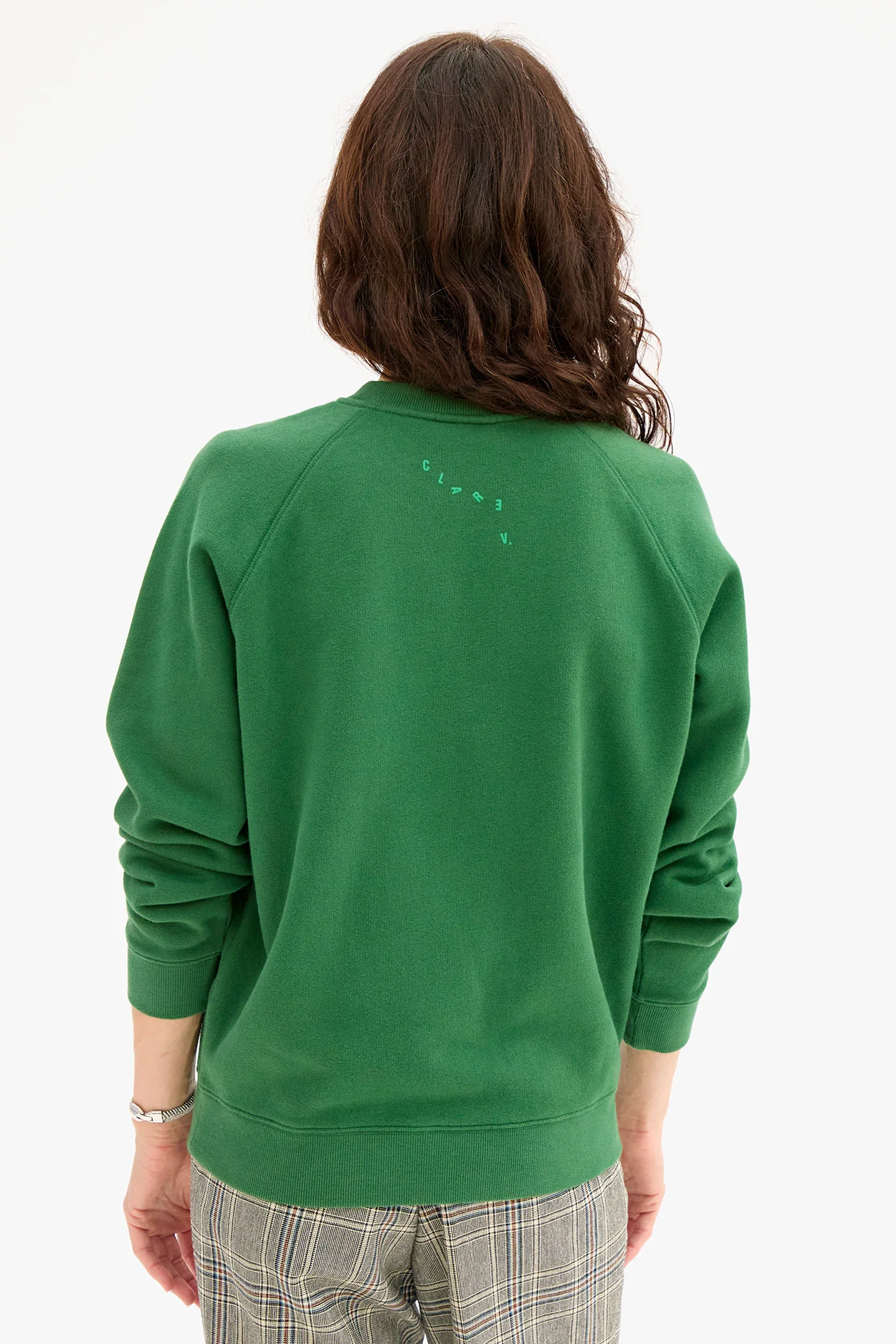 FLOCKED OUI SWEATSHIRT - Loungewear Tops - Sassanova