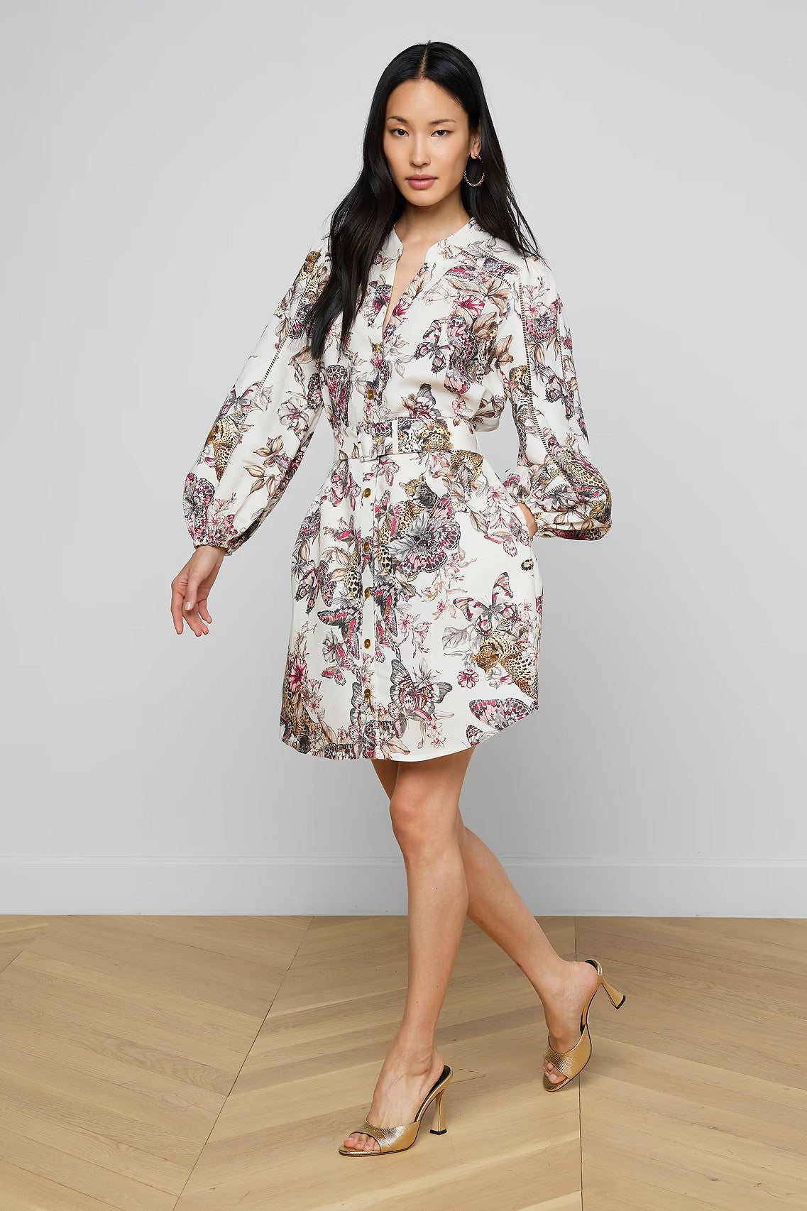 KIERSTEN LONG SLEEVE DRESS - Dresses - Sassanova