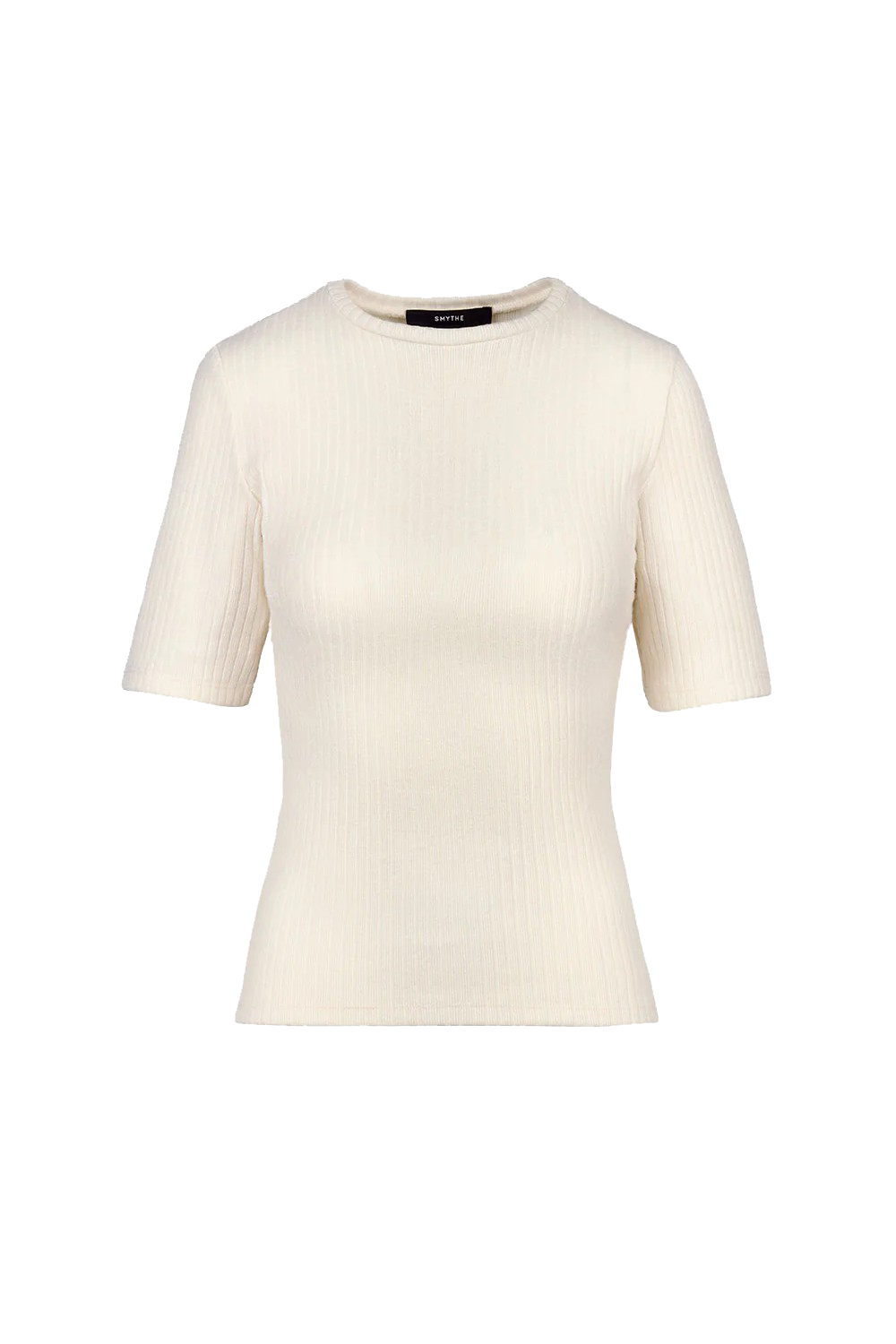 ELBOW SLEEVE KNIT CREWNECK - T-shirts - Sassanova