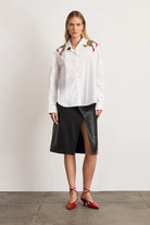 MARGAUX CHEETAH TOP - Blouses - Sassanova