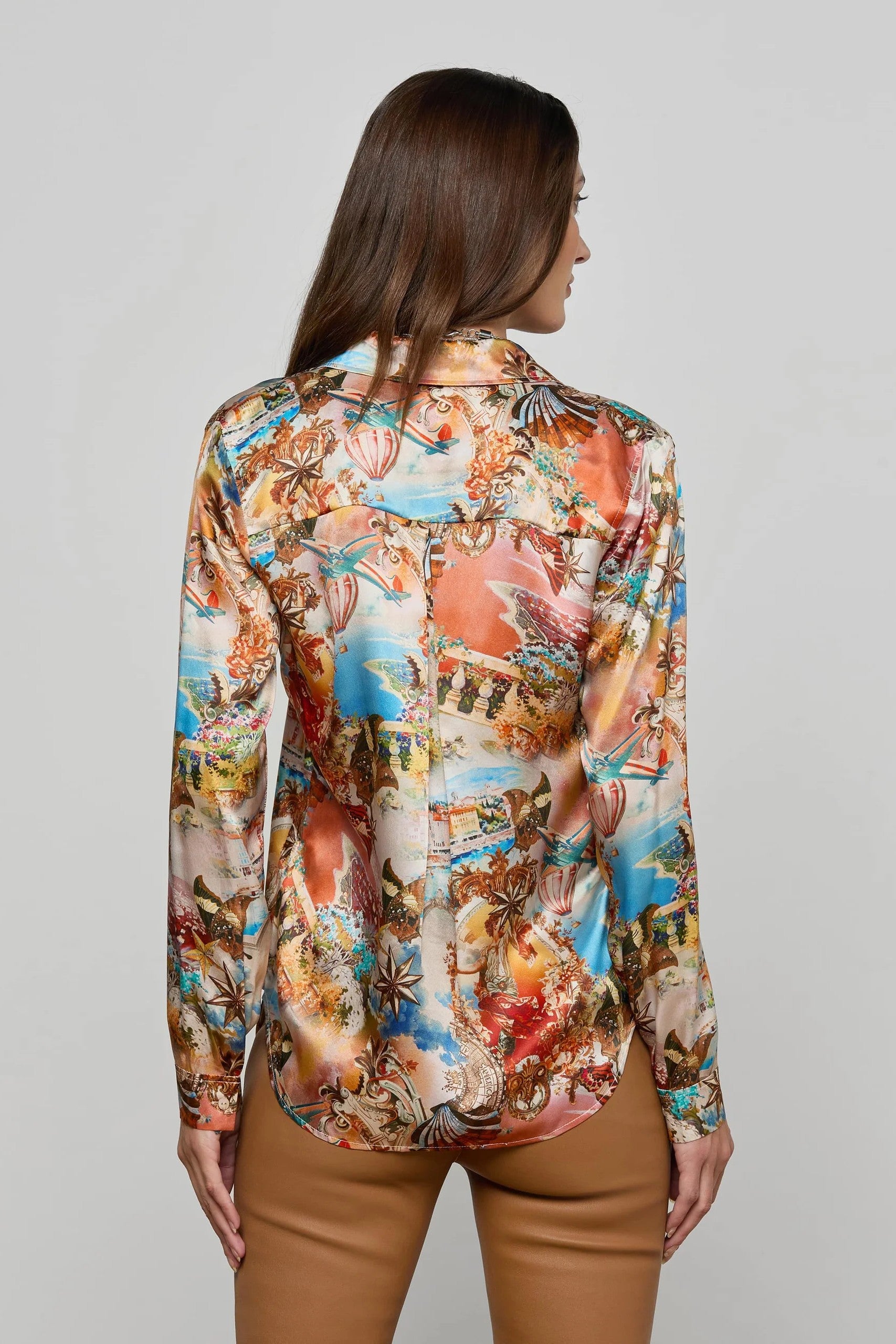 TYLER L/S BLOUSE-Sassanova
