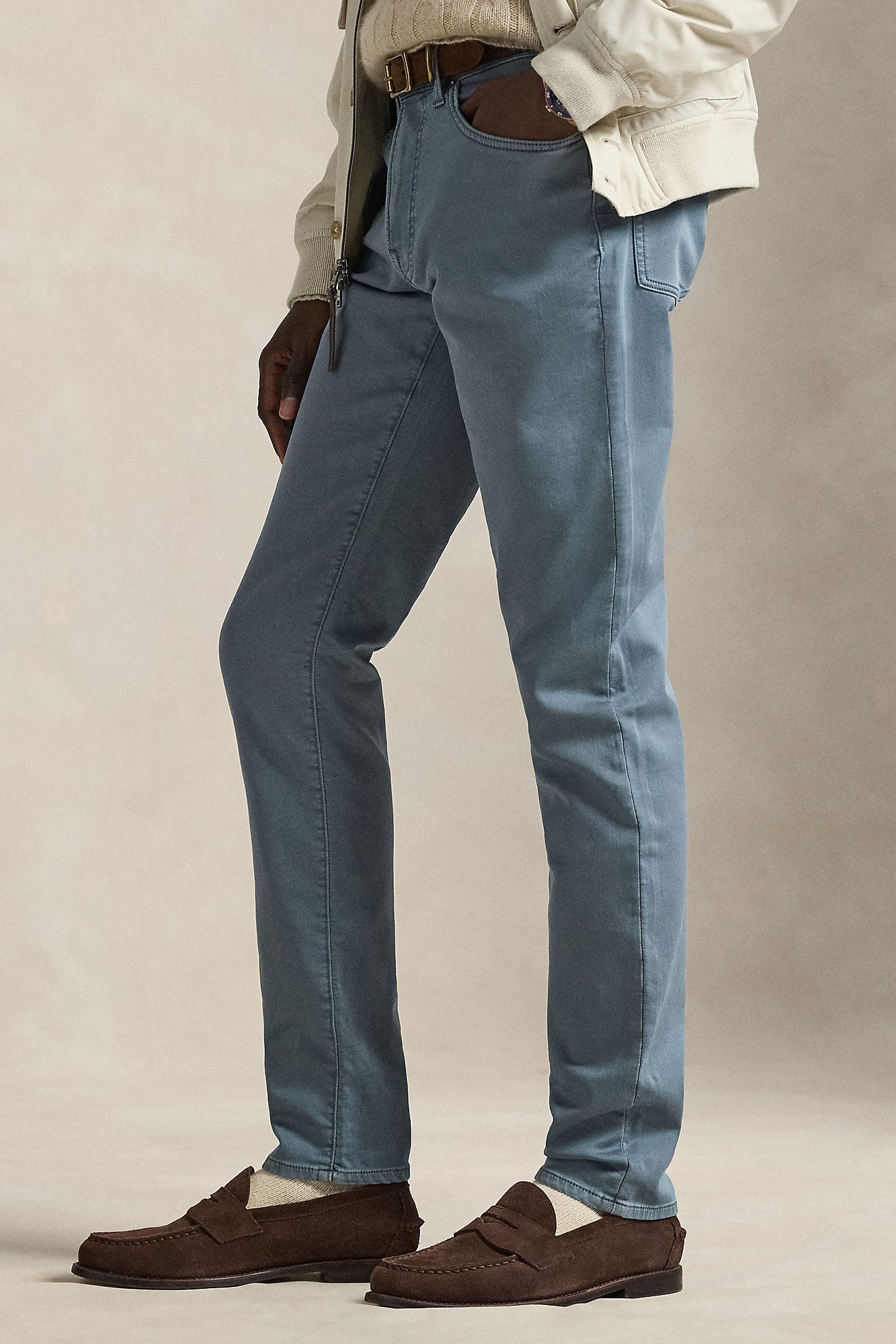 SULLIVAN SLIM KNIT 5 POCKET PANT - Pants - Novaman