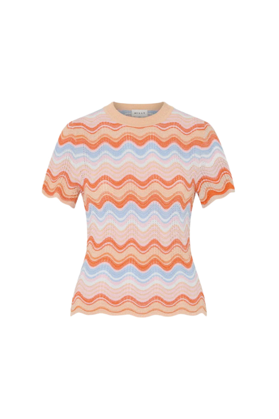 SCALLOP SHORT SLEEVE TOP
sassanova