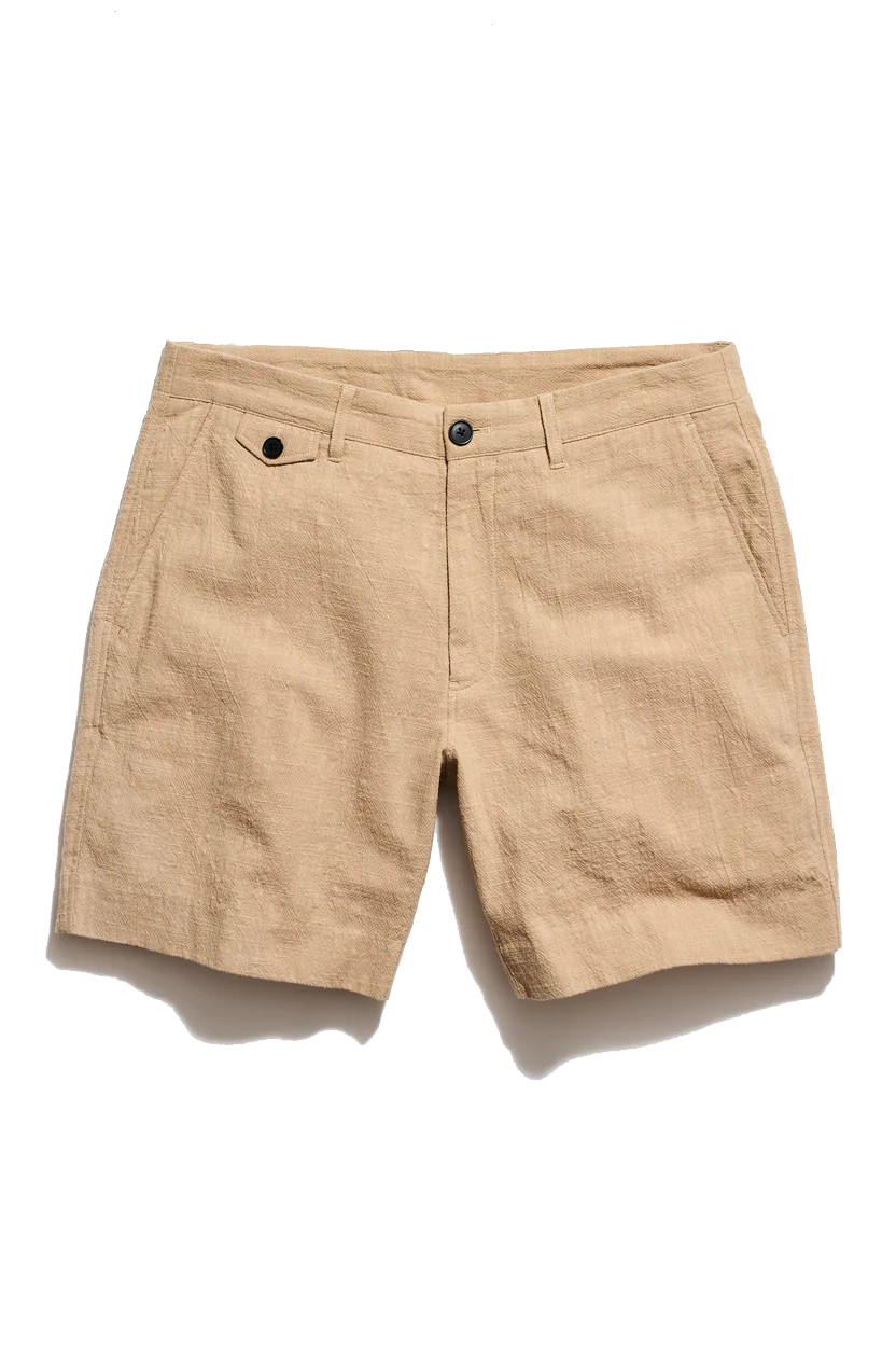 SLUB COTTON SHORT - Shorts - Novaman