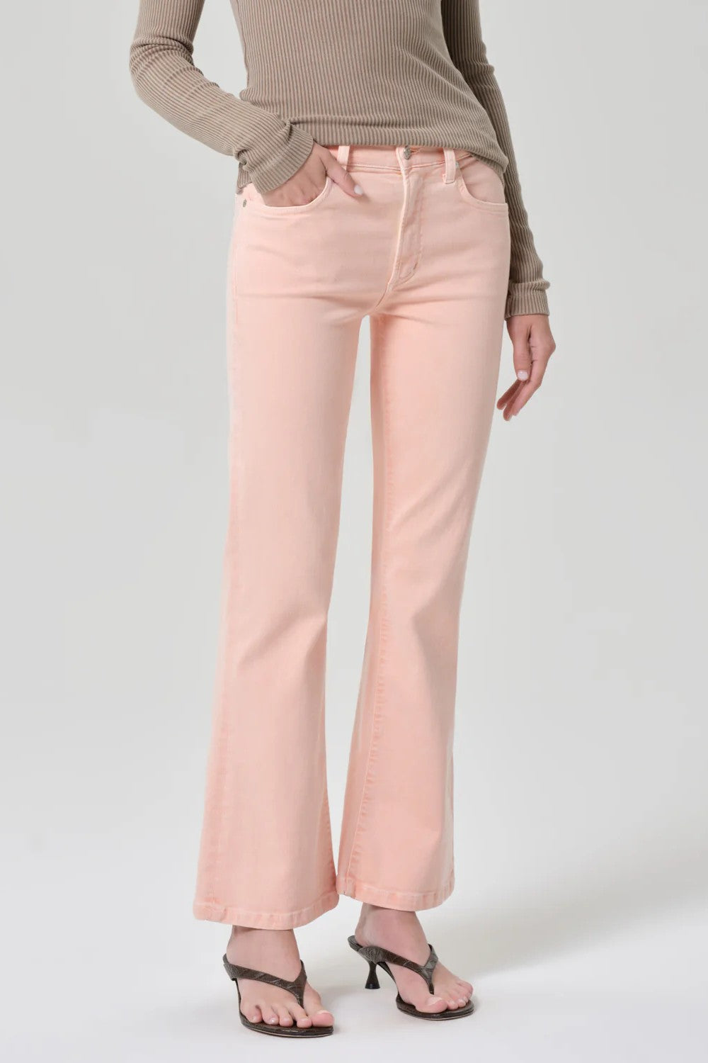 GOLDIE KICK FLARE JEAN - Jeans - Sassanova