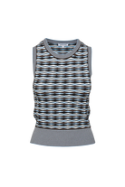 CROPPED JERREL KNIT TANK - Sweaters - Sassanova