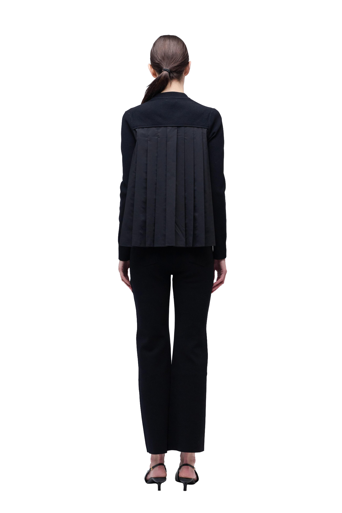 ELANORE L/S PLEATED TOP - sassanova