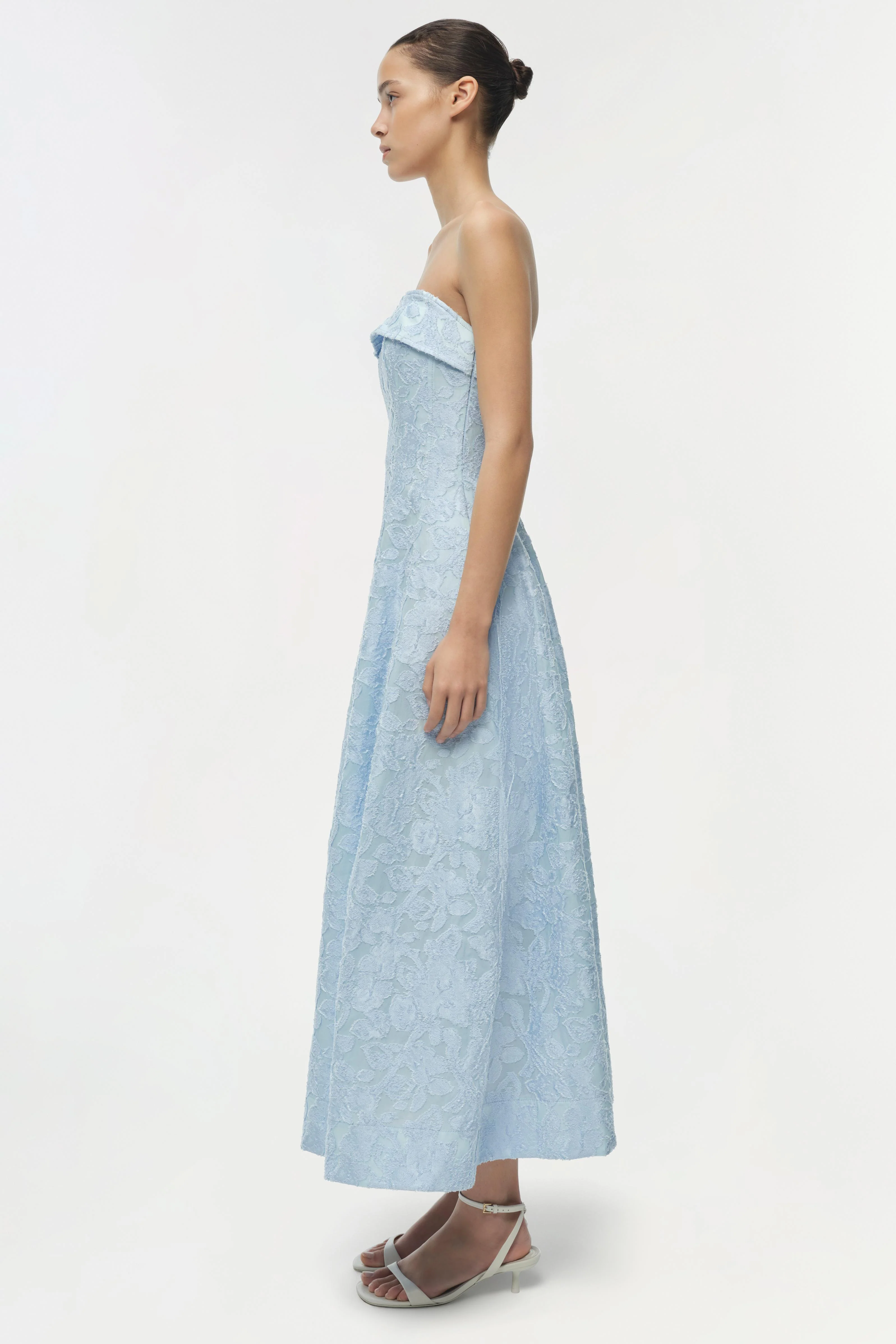 VALERIA JACQUARD MIDI DRESS - Dresses - Sassanova