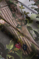 FAWN SCARF BACK 3/4 SLEEVE BLOUSE - Blouses - Sassanova