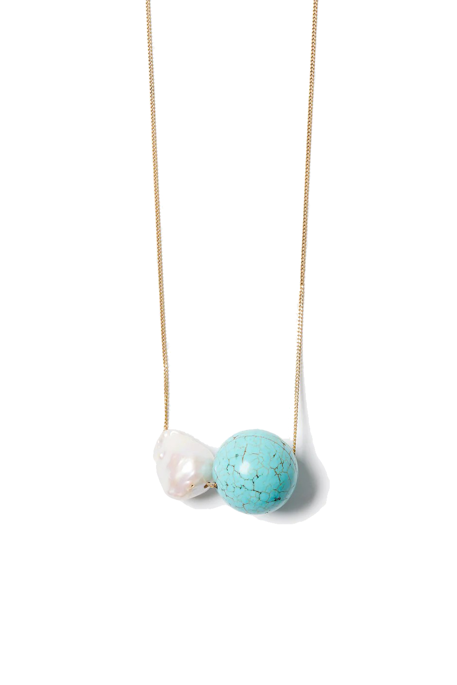 SORELLINA NECKLACE- TURQUOISE - Necklaces - Sassanova