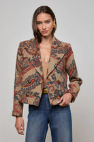 KELSEY CROPPED PEACOAT-Sassanova