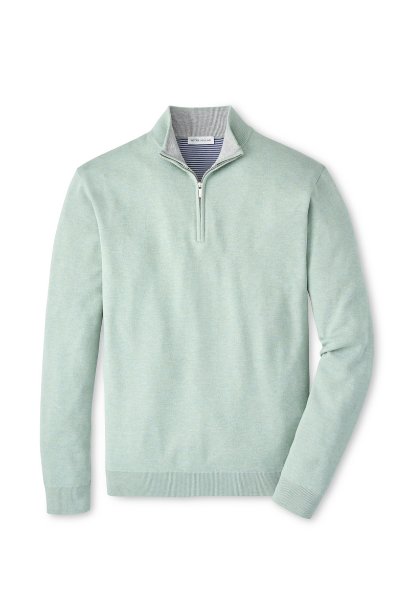 COOLSPUN COTTON 1/4 ZIP SWEATER