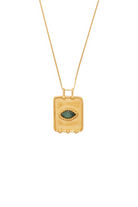 EMERALD MARQUE PENDANT NECKLACE (NG-15286)
sassanova