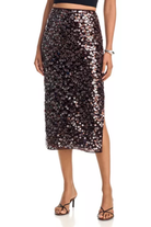 ROXANNE PAILLETTE MIDI SKIRT Sassanova