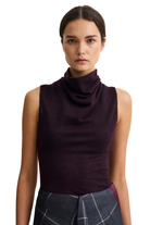 COWL NECK KNIT SHELL sassanova