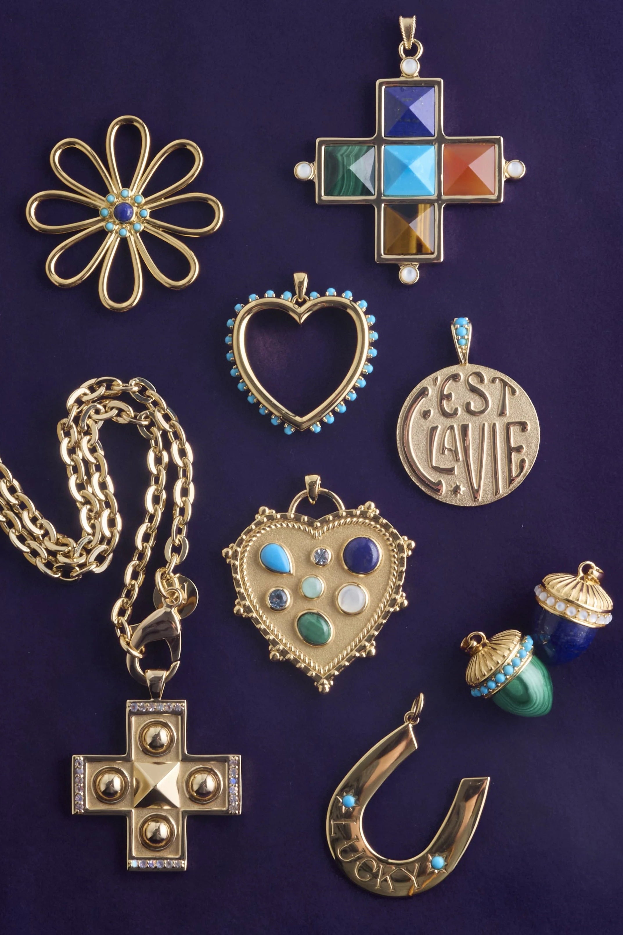 GARDEZ BIEN LONG CHAIN - Necklaces - Sassanova