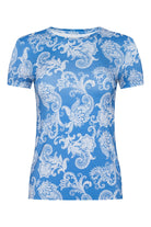 RESSI SS TWO TONE PAISLEY TEE - T-shirts - Sassanova