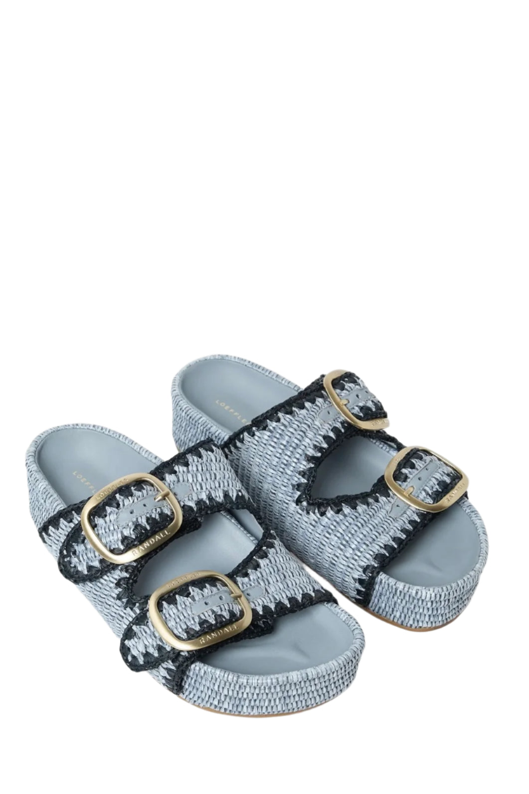 THEO 2 BAND SANDAL- LT BLUE