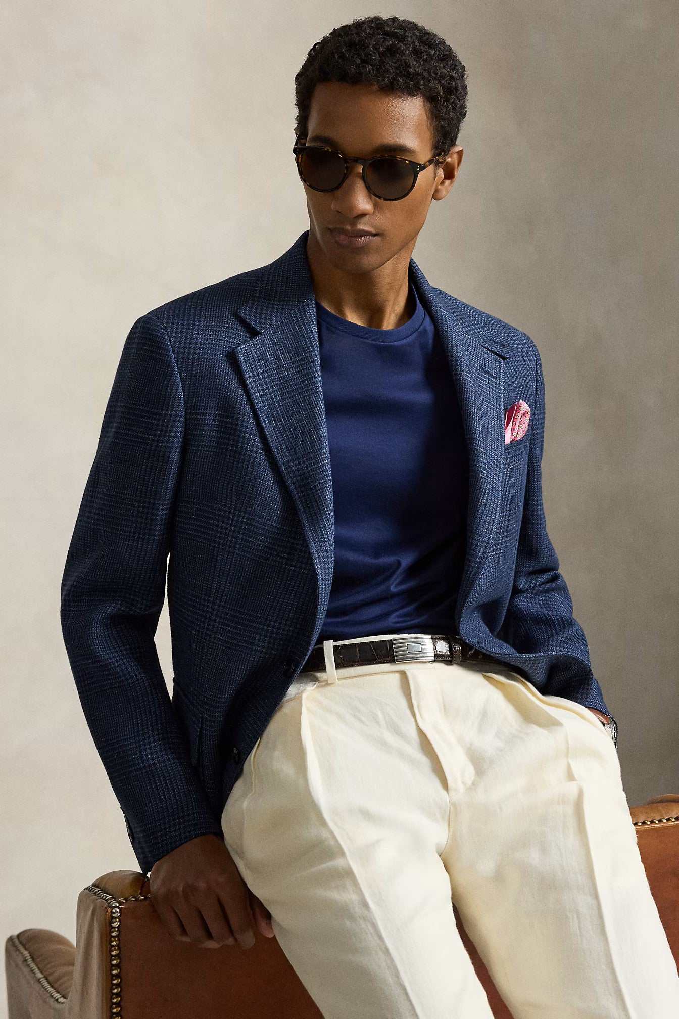 GLEN PLAID SPORT COAT - Jackets - Novaman