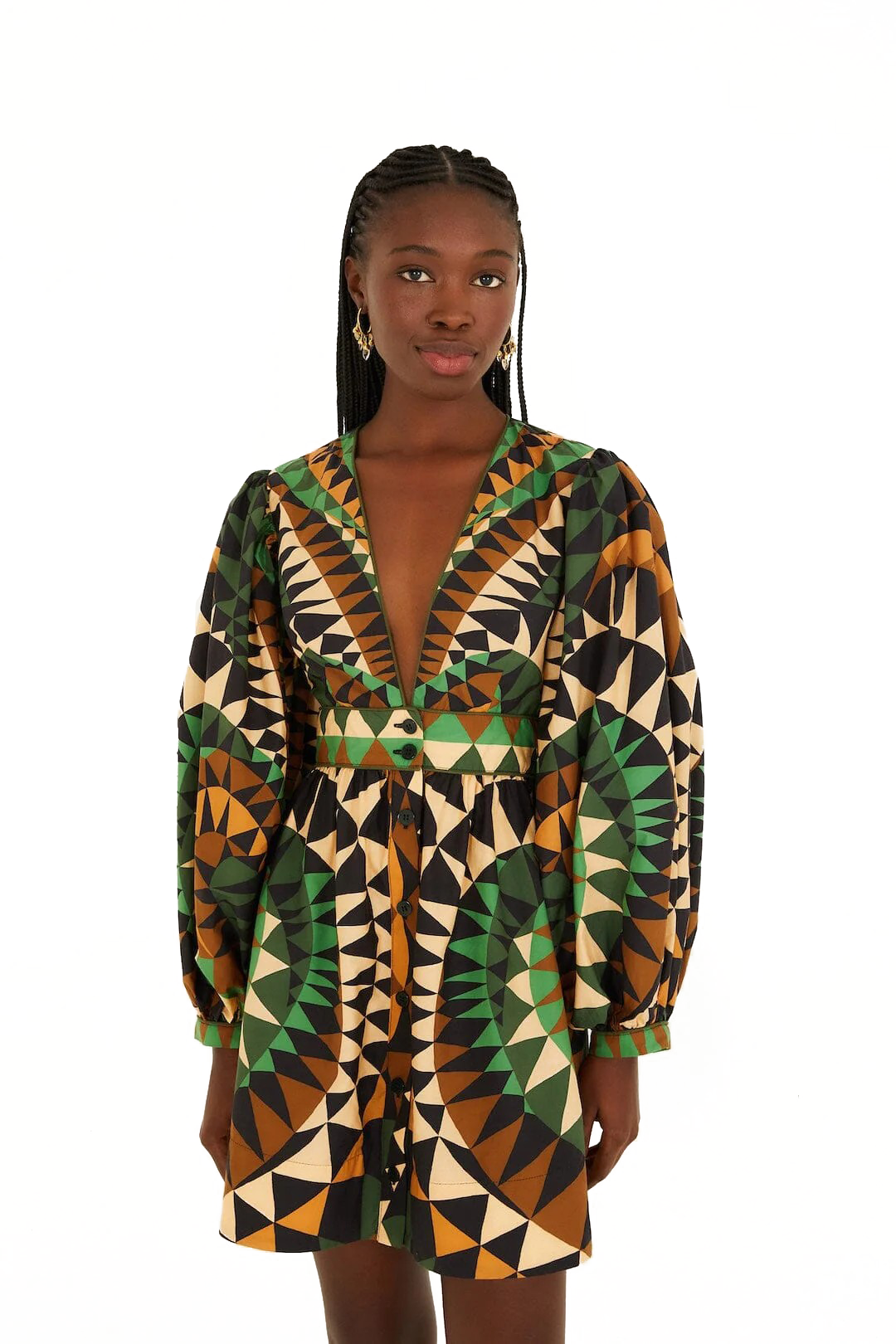 HEART DECO MINI DRESS - Dresses - Sassanova