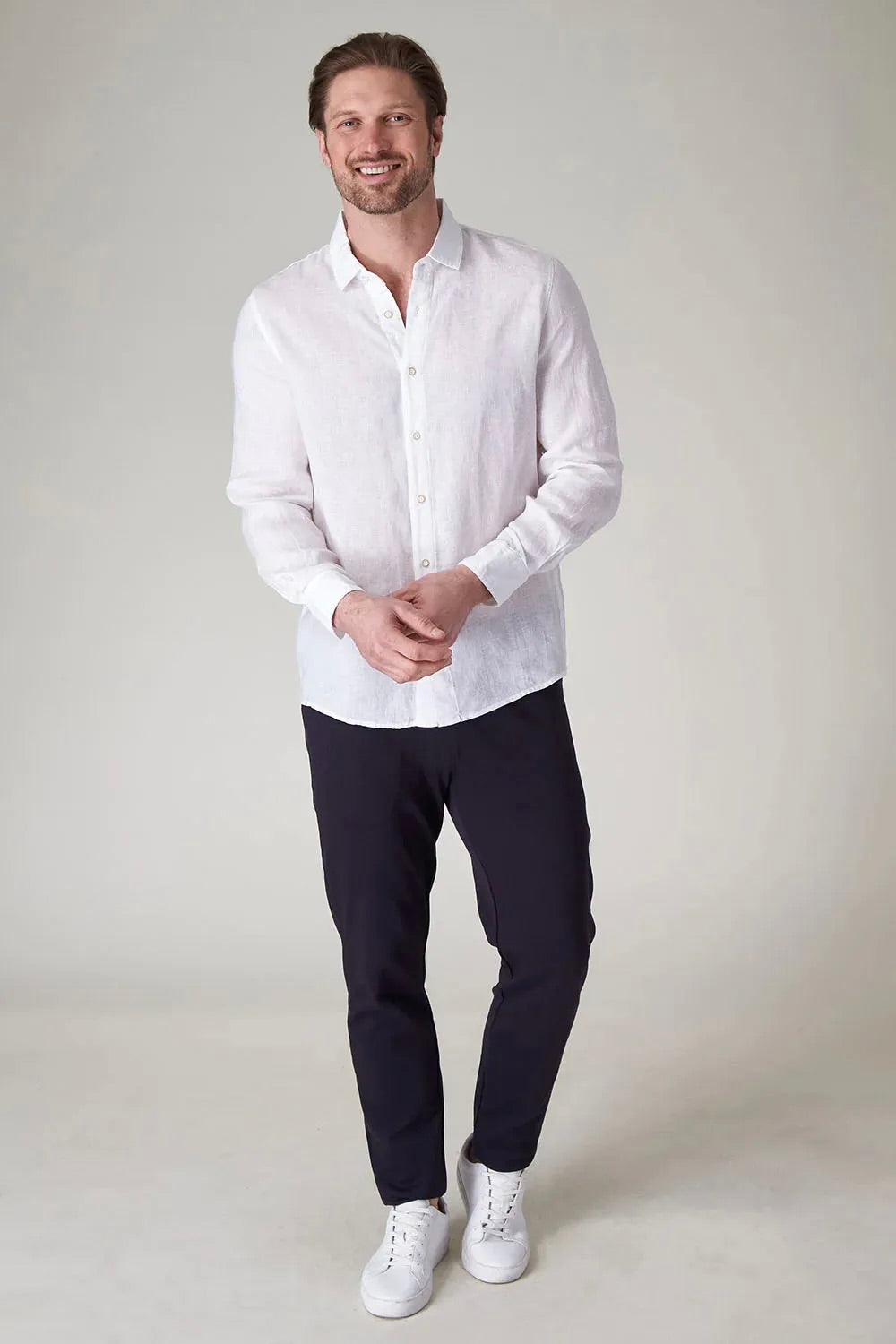 FAVORITE LS LINEN SHIRT (QP12800)